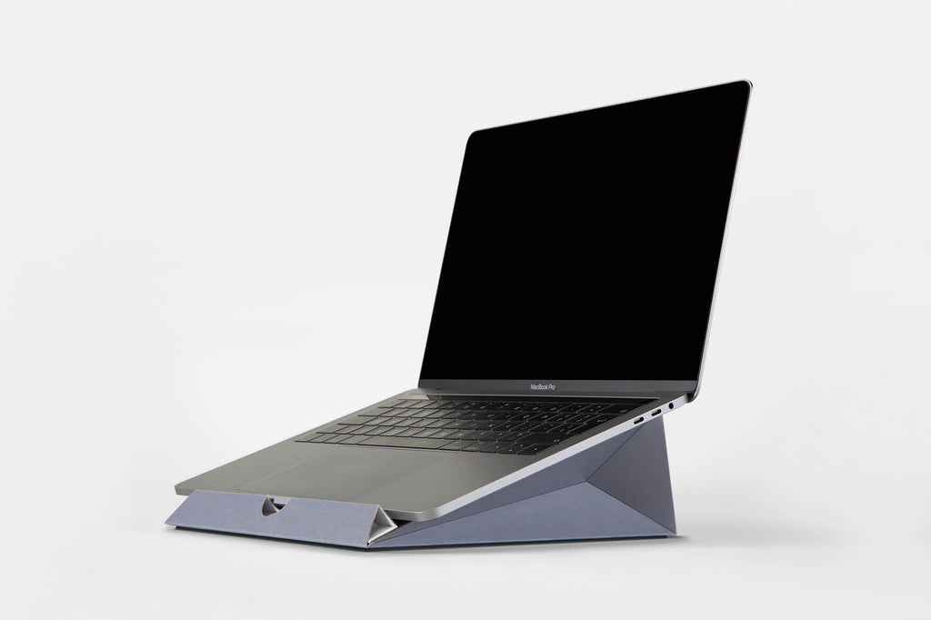 Cardboard low laptop stand 