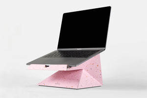 Cardboard stand for Macbook