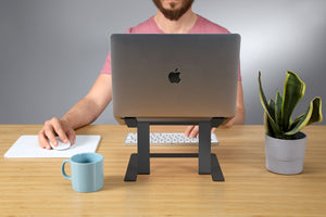 Ergonomic Laptop Stand - Gray