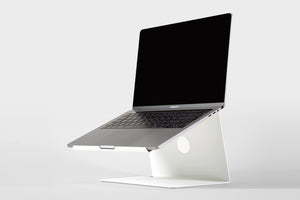 Minimalist stand for Macbook