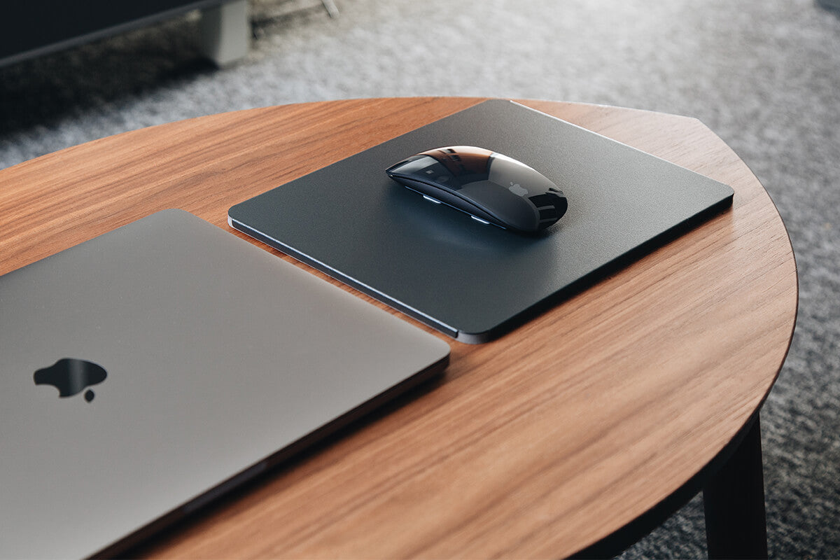 Gray mousepad for Magic Mouse
