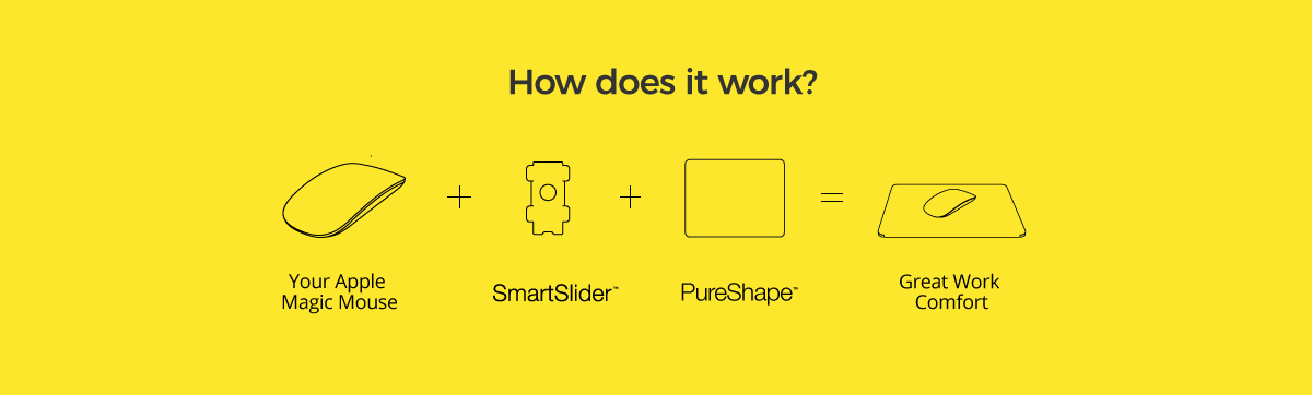 PureShape mousepad + SmartSlider